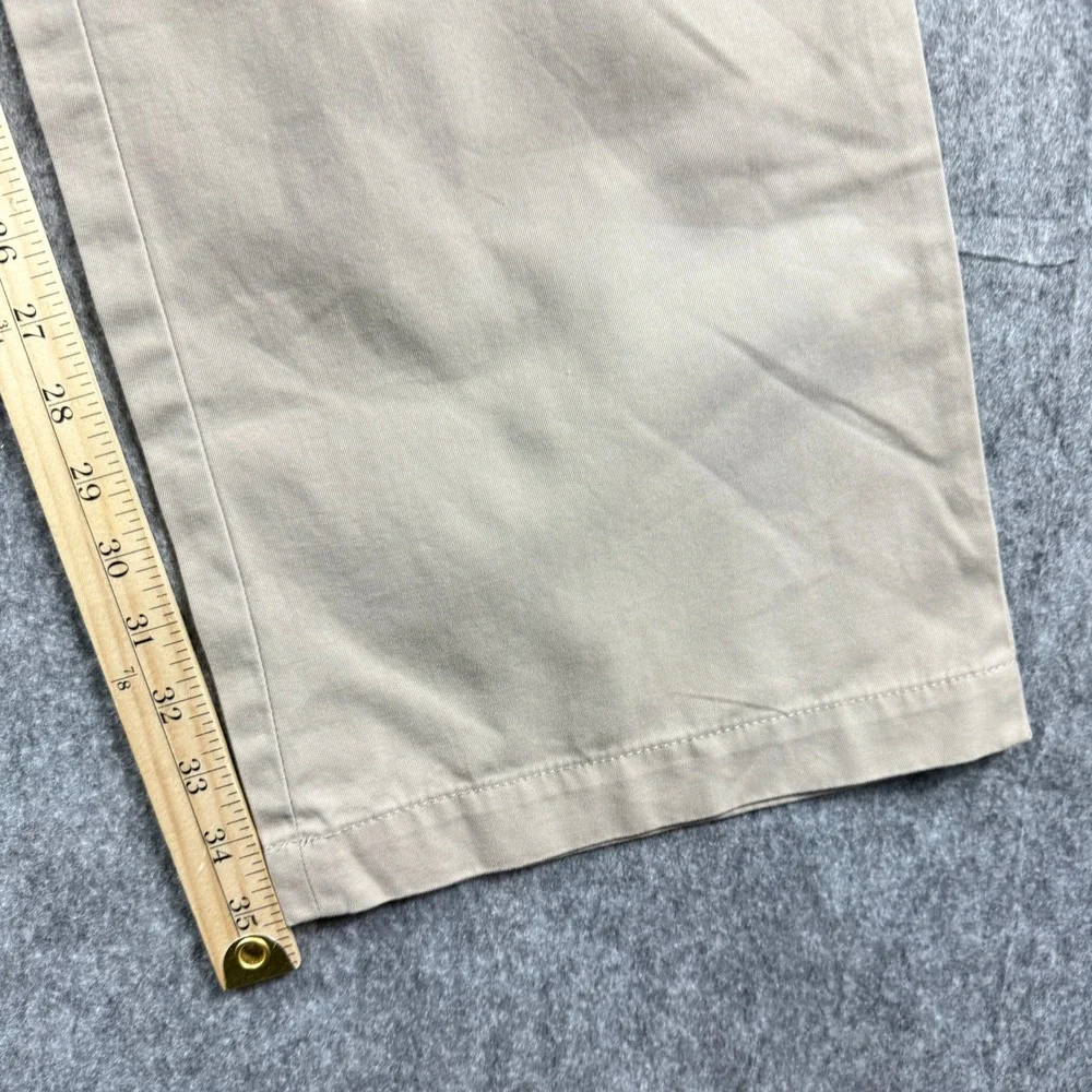 Banana Republic Gavin Chino‎ Pants Mens 40x36 Khaki Tan Straight Leg New NWT